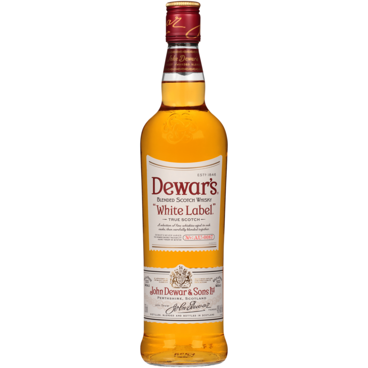Dewar'S Blended Scotch White Label 80 750Ml