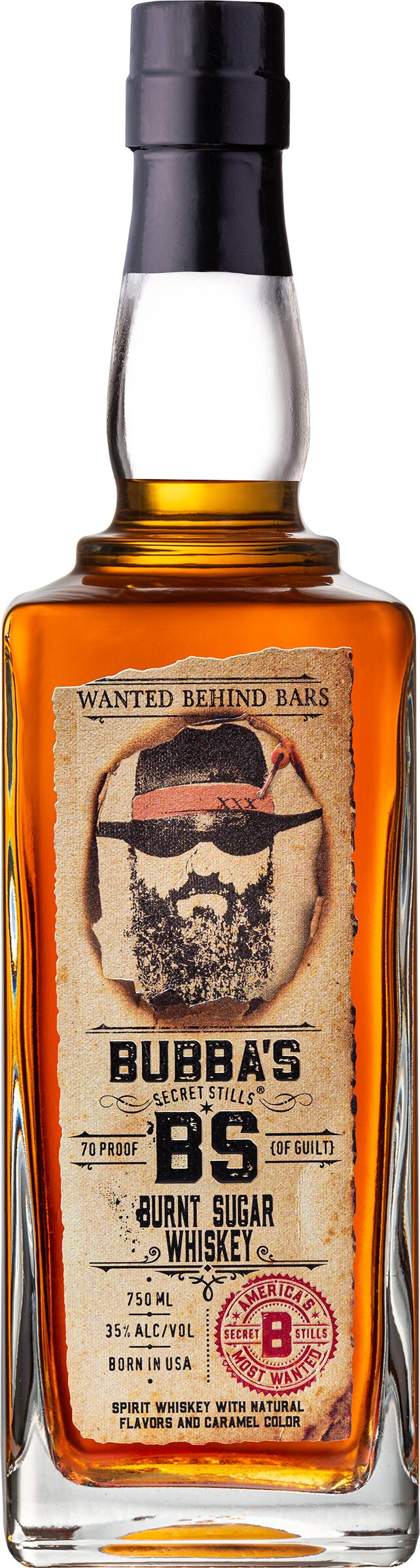 Bubba's Secret Stills BS Burnt Sugar Whiskey